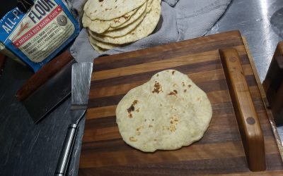 Easy Flour Tortillas
